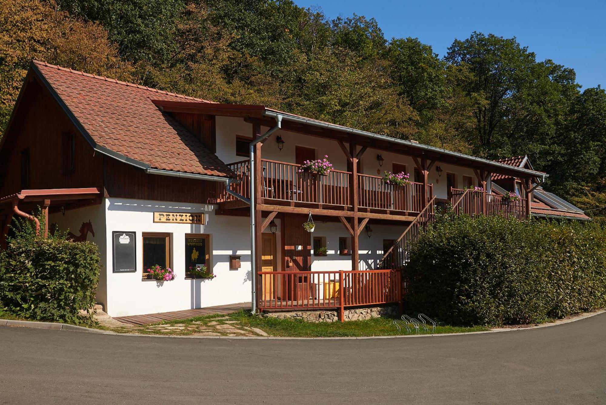 Penzion U Strakatého Koně Blansko Extérieur photo